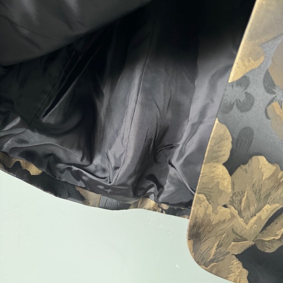 Kasper Plus Size Metallic Jacquard Collarless Jacket Size 20W - Picture 6 of 13